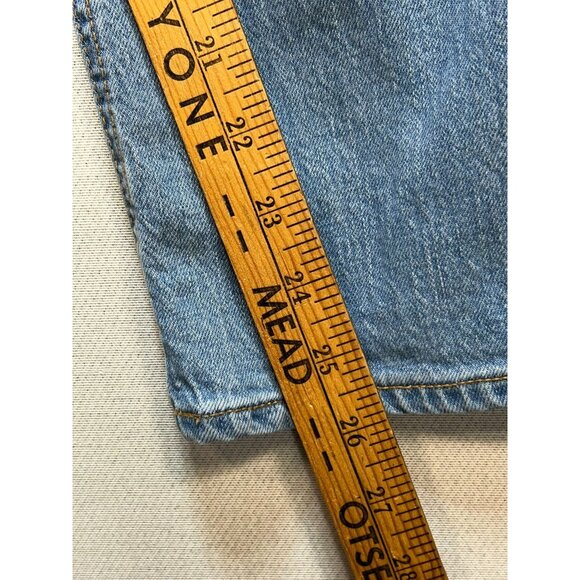 J.Crew Women's Flare Crop Jeans Mid Rise Stretch Denim Size 28 Blue Light Wash - Picture 6 of 10